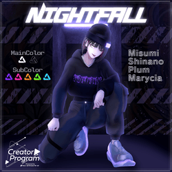 NightFall - VRChat Women's Clothing / CP37
