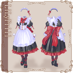 Lily Frill - VRChat Women's Clothing  /CP31