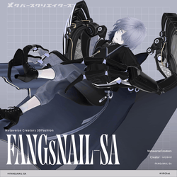 FANGsNAIL-SA - VRChat Gimmicky Avatar Accessory / CP43