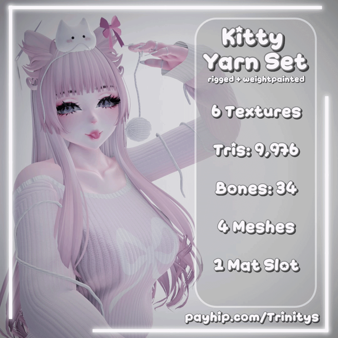 𐔌✄ ⋮ Yarn Set .ᐟ꩜꒱