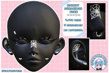 Spooky Piercings (Server Freebie)
