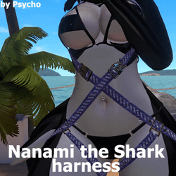 Nanami the Shark harness