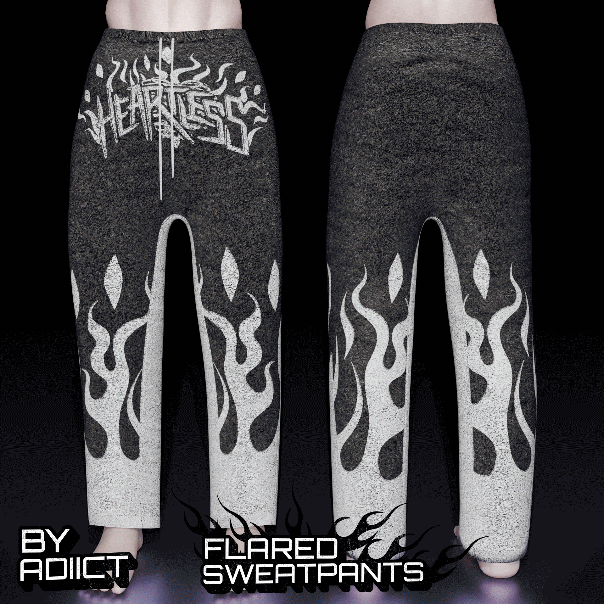 "B2" Flared Sweatpants