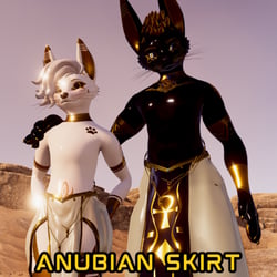 Anubian Skirt - Fara Rex (VRCHAT)