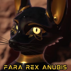 Fara Rex Anubis Retexture - (VRCHAT)