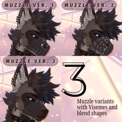 Muzzles for Archer Canine