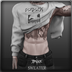 ROLLED SWEATER