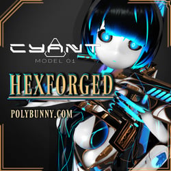 Hexforged CYANT Texture Set
