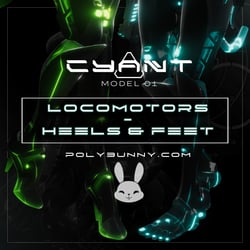 [VRC] CYANT - Locomotors - Heels and Feet