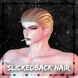 [FREE IN SEVER] SlickedBack Hair [ByDaddyOkami]