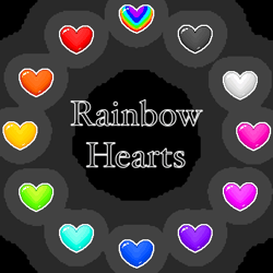 [SERVER FREE] Rainbow Pixel Heart