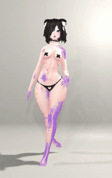 Butterfly Glitter Vitiligo Texture [ZinFit Base]