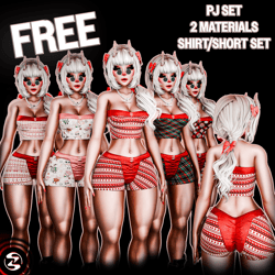 PJ SET BY SIMI FREE