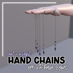 Hand Chains for VRBase Egirl - Left and Right