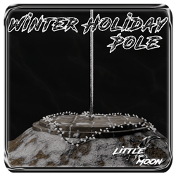 Winter Holiday Pole