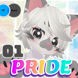 🌈❤️ 01 -Zerone- Pride ❤️🌈 (VRChat Avatar)