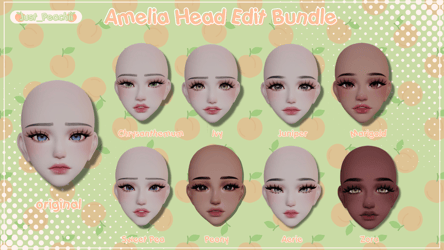 Amelia Head Edit Bundle