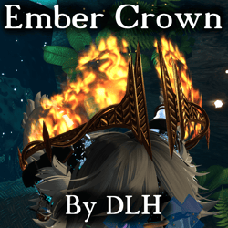 Ember Crown Halo Accessory - Particles, Emissions, Hues!