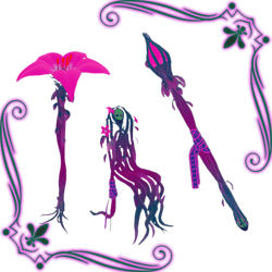 Dryad Dance staff/pole/chair prefab