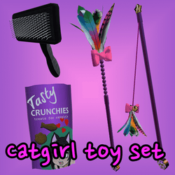Catgirl toy set (VRCFury)