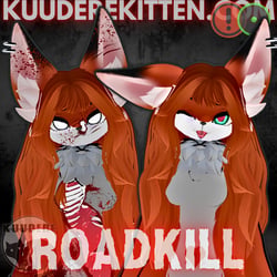Velvet the Roadkill Fox [PC ONLY] [VRCHAT AVATAR]