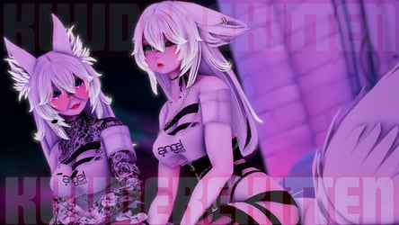 Amy, Fox E-Girl Avatar[+ OPTIMIZED][SPS][PC/QUEST][VRCHAT AVATAR]