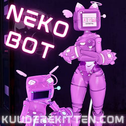 NEKOBOT [SFW][PC + QUEST][VRCHAT AVATAR]