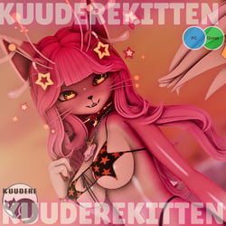 Aurora, RGB Space Cat Alien Furry Avatar [VRCFT] [SPS][PC/QUEST][VRCHAT AVATAR]