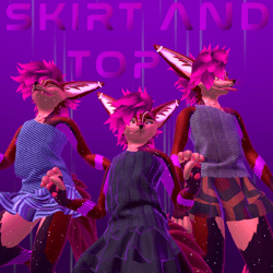 Skirt and Top for Rexouium