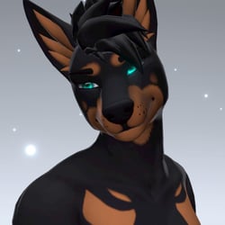 Doberman Dante Texture for Foxi Paws