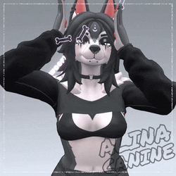 Alina Canine - VRChat Dog Furry Model/Avatar
