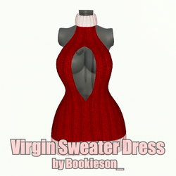 Virgin Killer Sweater Dress