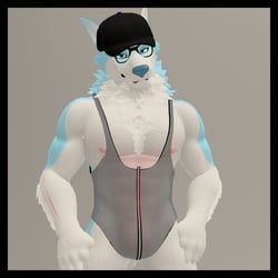 Body Suit for Wolfman Avatar (VRChat)