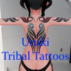 【Tribal Tattoos】 Uruki 「ウルキ」 4K Tribal Body Texture