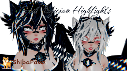 (VRCHAT) GodMagician Highlighted Hair