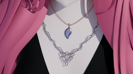 Kitsu’s Mystic Fantasy Ornaments Set rings, necklaces, bracelets and tiara