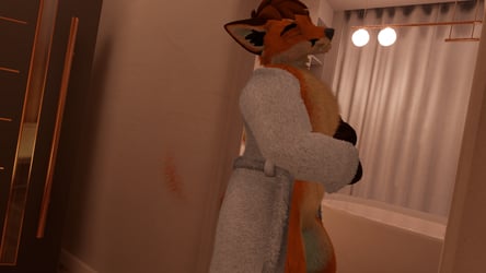 Rust Whisker Robe