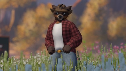 Rust Whisker and Canis Revamp Cowboy Set