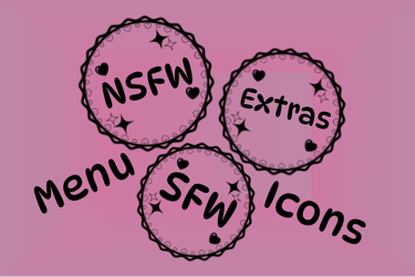Menu Icons | SFW & NSFW 