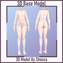 Shonzo 3D Model Base