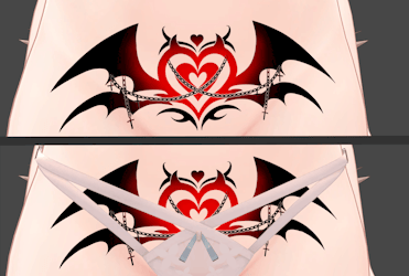 Succubus Pack ( サキュバス・パック ) - Decal / tattoo ( タトゥー ) / 4k Texture