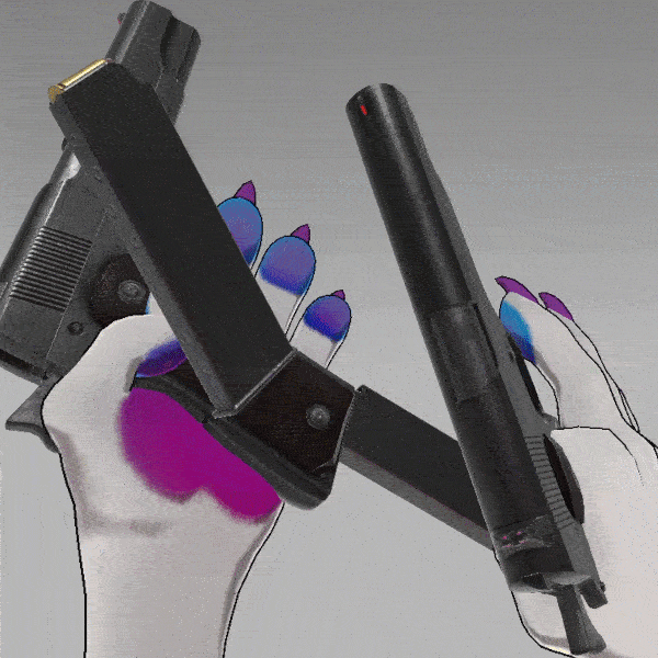M1911 Akimbo Pistols (VRCHAT + Quest)