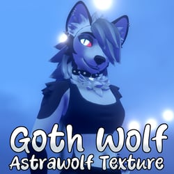 Goth Wolf - Astrawolf Textures