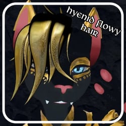 Hyenid Flowy Hair