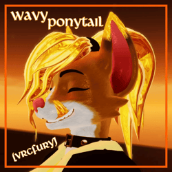 Wavy Ponytail (VRCFury)