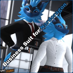 Business Suit for Nardoragon - VRC Avatar Clothing