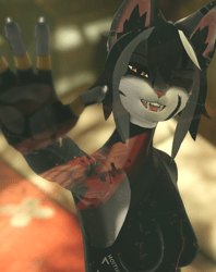 HouseKat /// Black Cyber Bengal - Vixine Texture