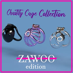 Chastity Cages for Zawoo Shaft [UPDATE 1.1]