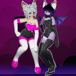 Latex Bat Suit