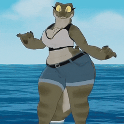 Gooby Gator, Furry avatar for VRC